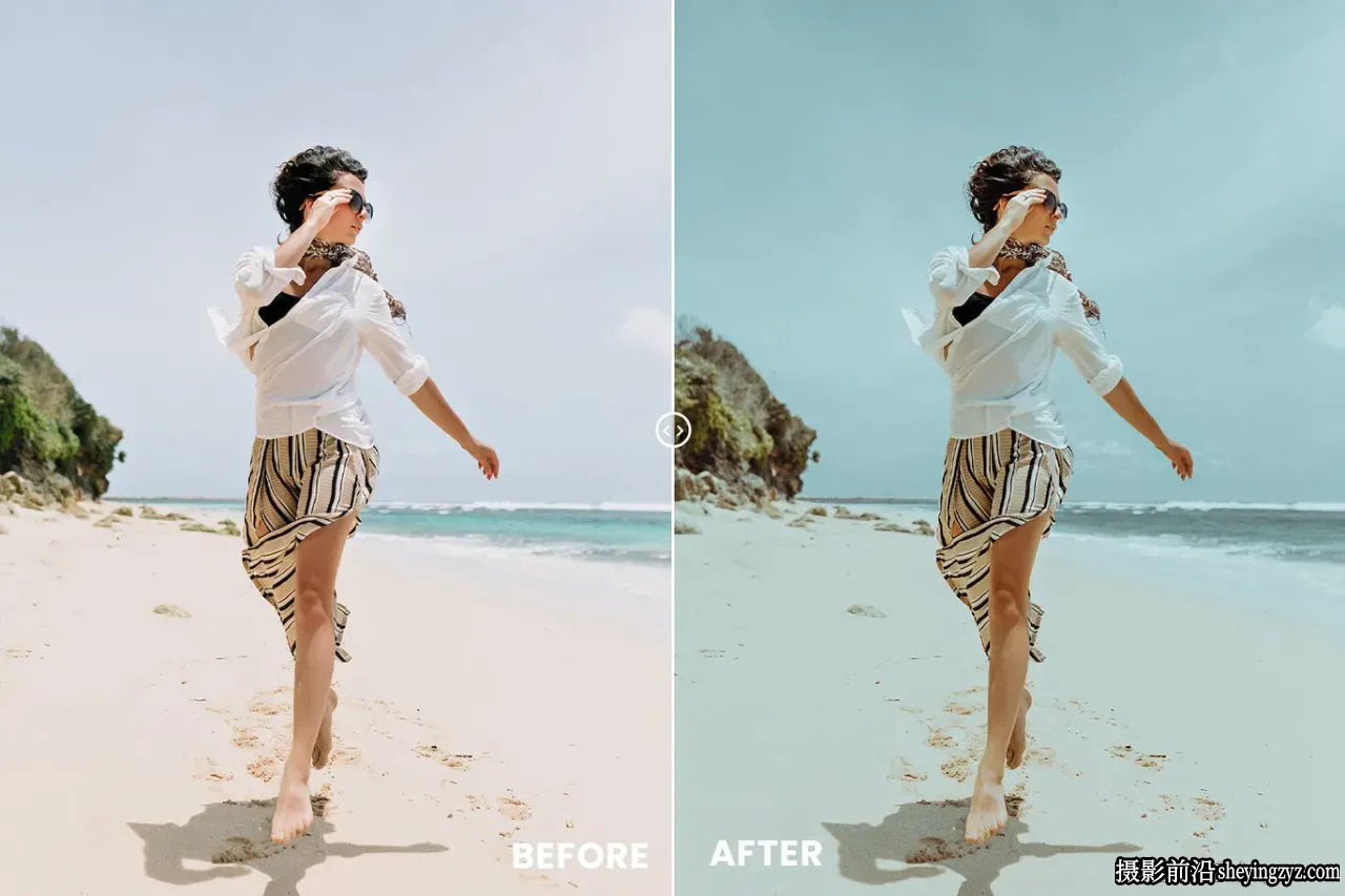 夏季清新胶片写真人像LR预设 Summer Vibes Action Lightrom Presets