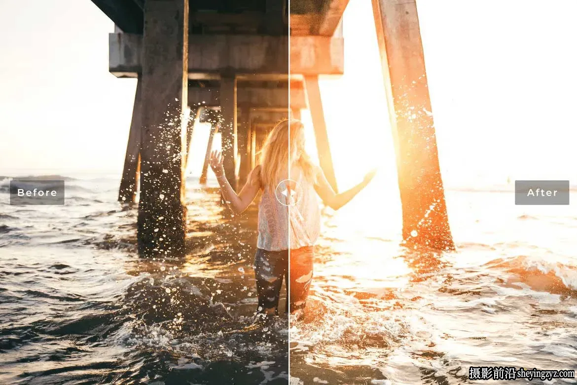 正午阳光人像调色Lr预设手机调色滤镜 Midday Sun Lightroom Prese