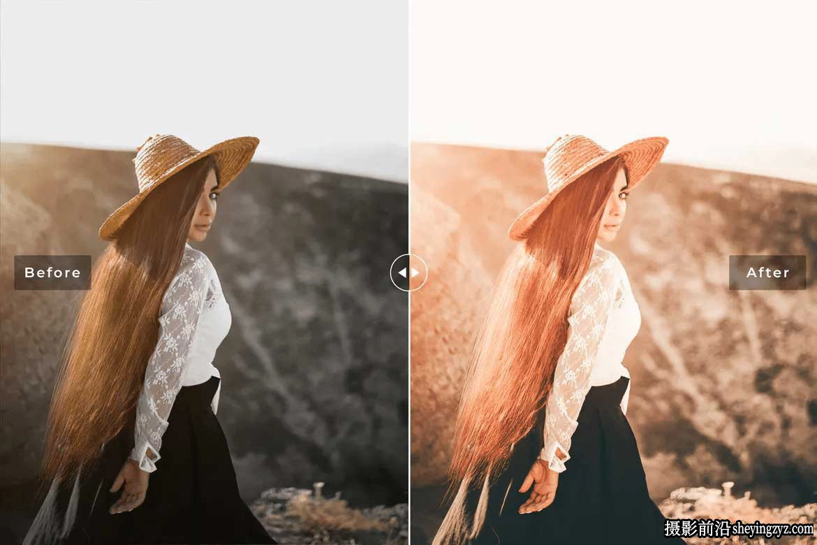 正午阳光人像调色Lr预设手机调色滤镜 Midday Sun Lightroom Prese