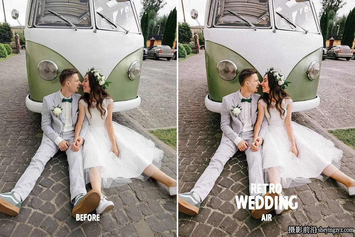 复古婚礼人像调色Lr预设手机滤镜 Retro Wedding Lightroom Presets