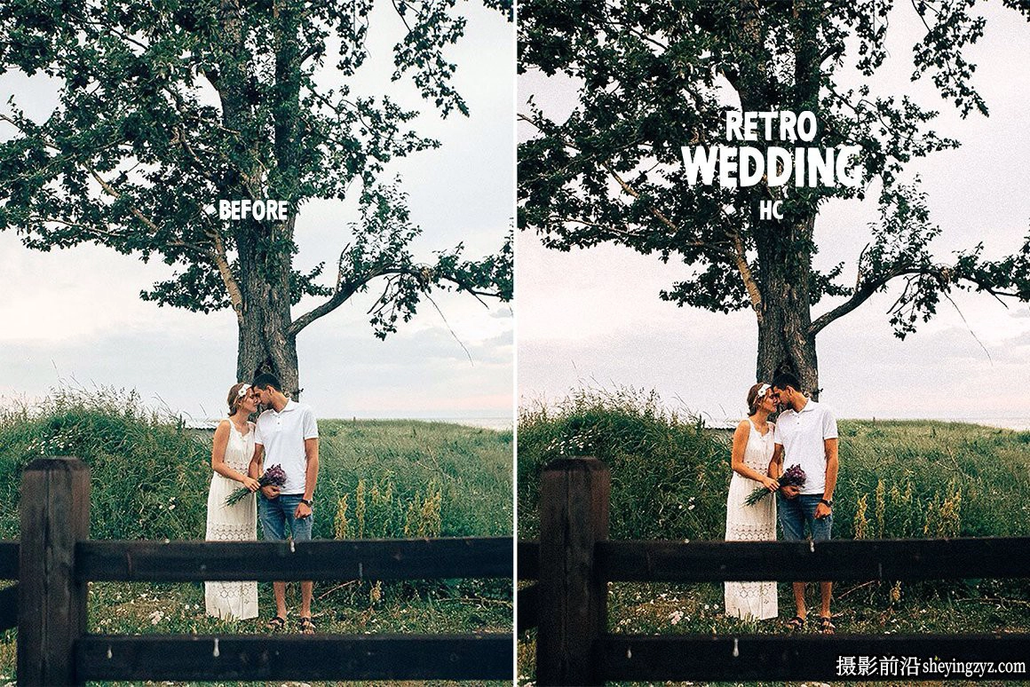 复古婚礼人像调色Lr预设手机滤镜 Retro Wedding Lightroom Presets