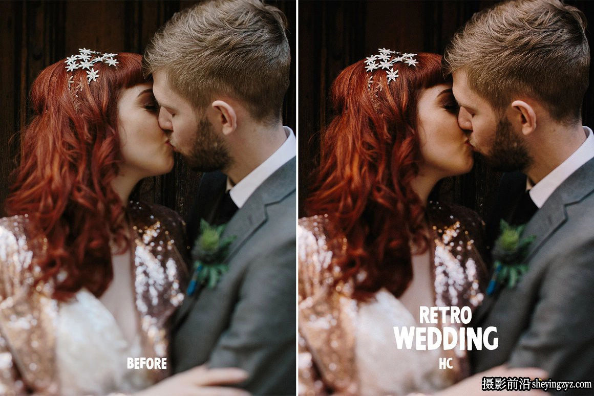 复古婚礼人像调色Lr预设手机滤镜 Retro Wedding Lightroom Presets