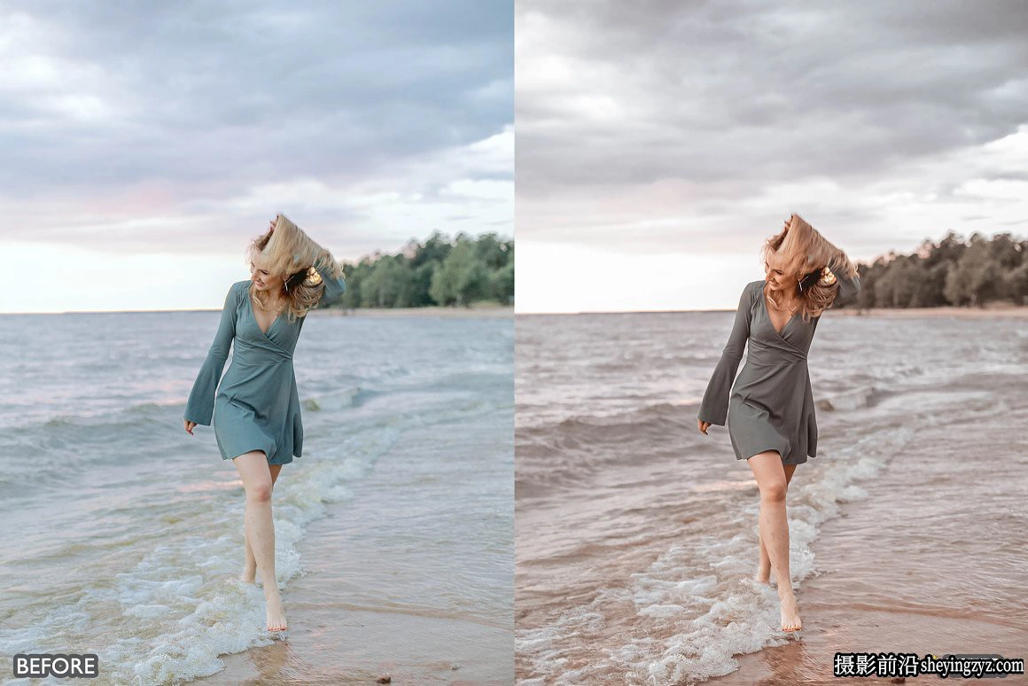 棕色情绪人像LR预设手机调色滤镜 Moody Brown Lightroom Presets