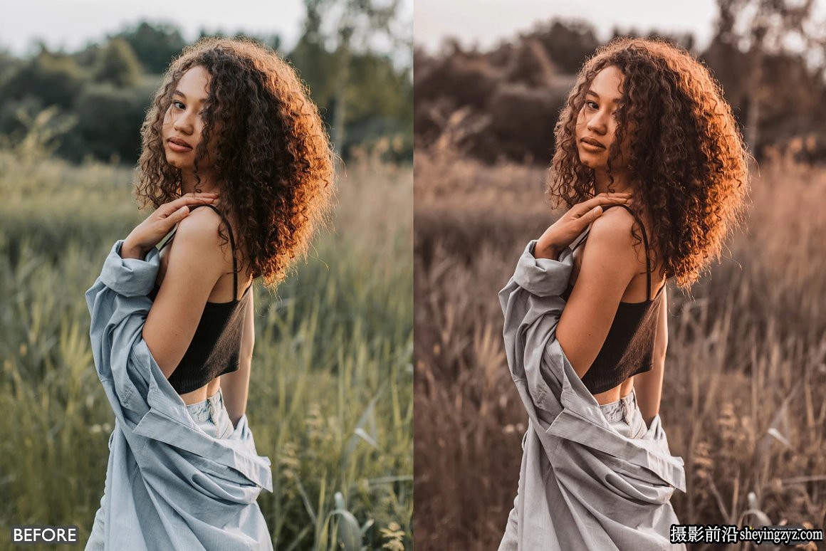 棕色情绪人像LR预设手机调色滤镜 Moody Brown Lightroom Presets