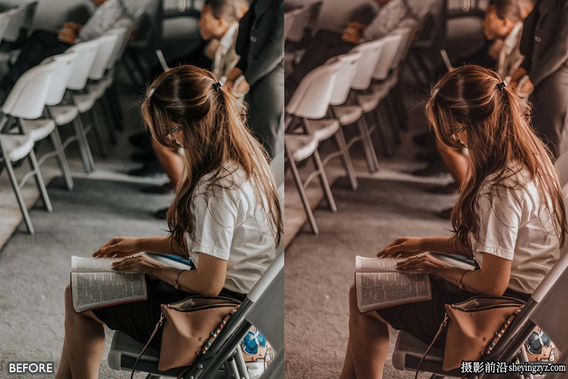 棕色情绪人像LR预设手机调色滤镜 Moody Brown Lightroom Presets