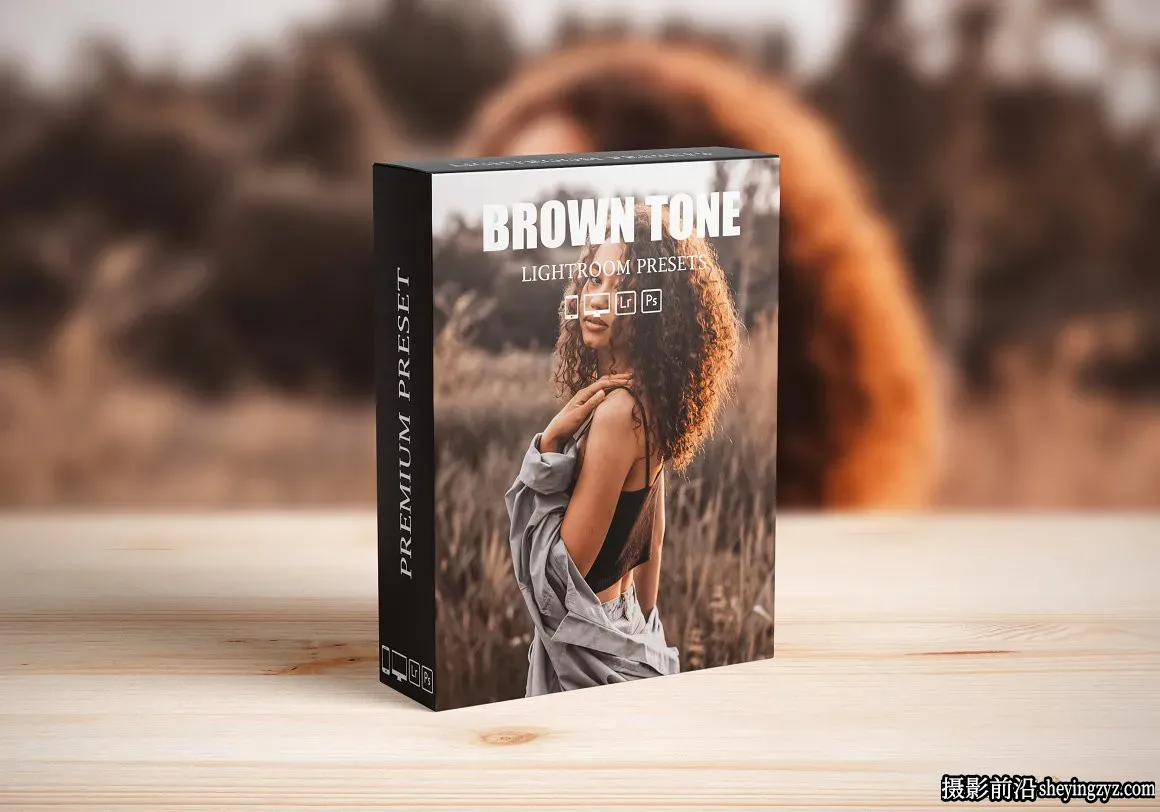 棕色情绪人像LR预设手机调色滤镜 Moody Brown Lightroom Presets