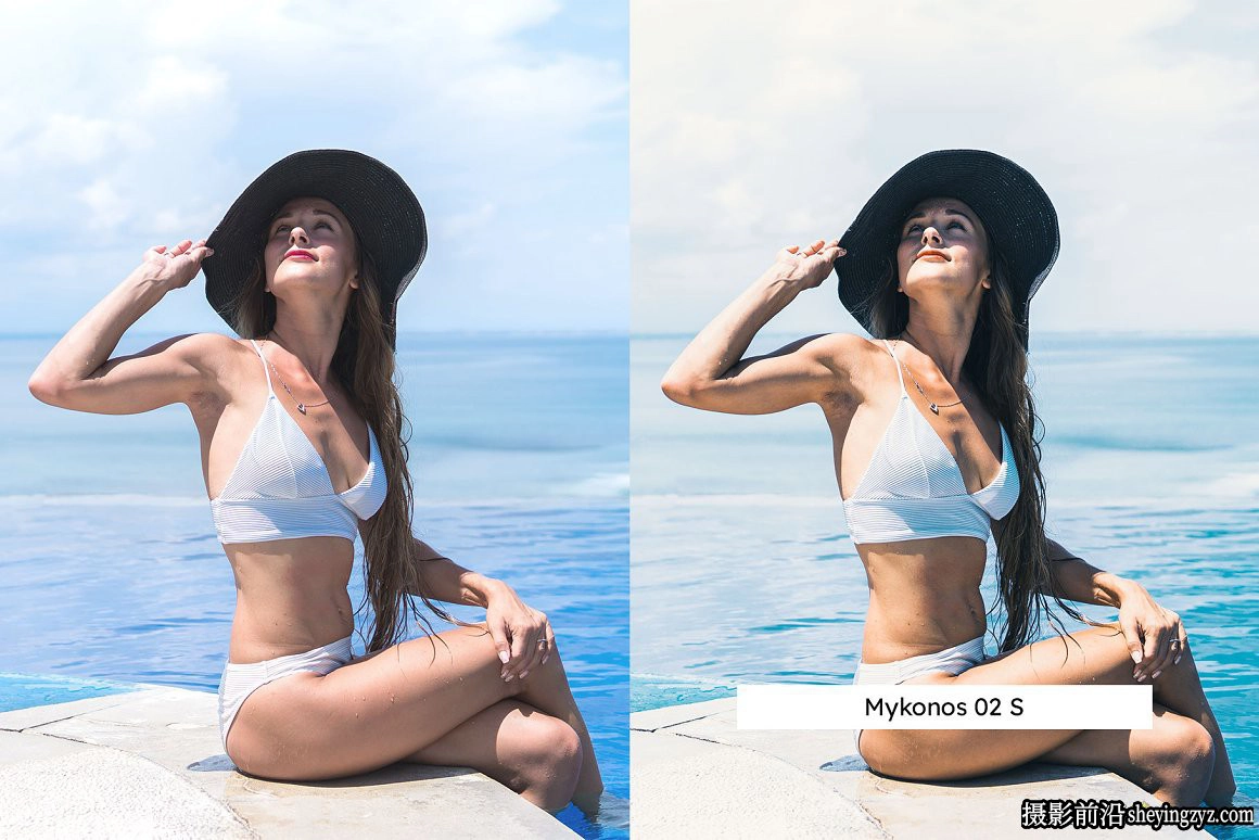夏季海景蓝调电影调色LR预设LUT预设 Breezy Blue Presets &amp; LUTs