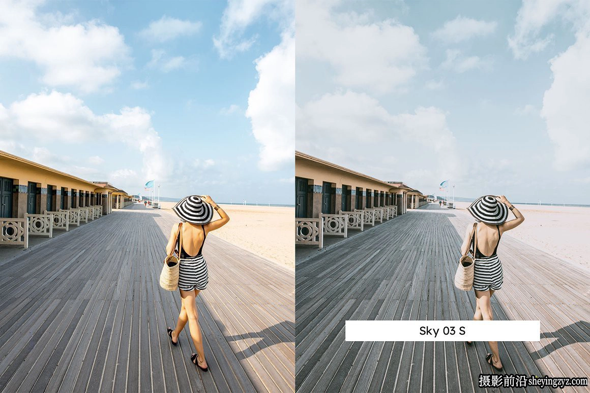 夏季海景蓝调电影调色LR预设LUT预设 Breezy Blue Presets &amp; LUTs