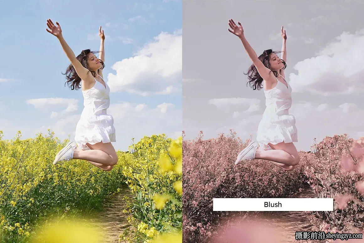 粉色红外电影胶卷负片LR预设LUT预设 Pink Infrared Presets &amp; LUTs