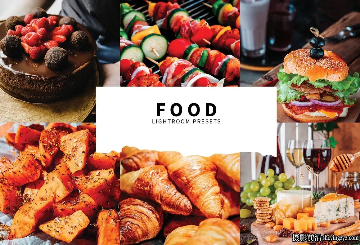 美食食物摄影后期调色Lightroom预设 10 Food Lightroom Presets