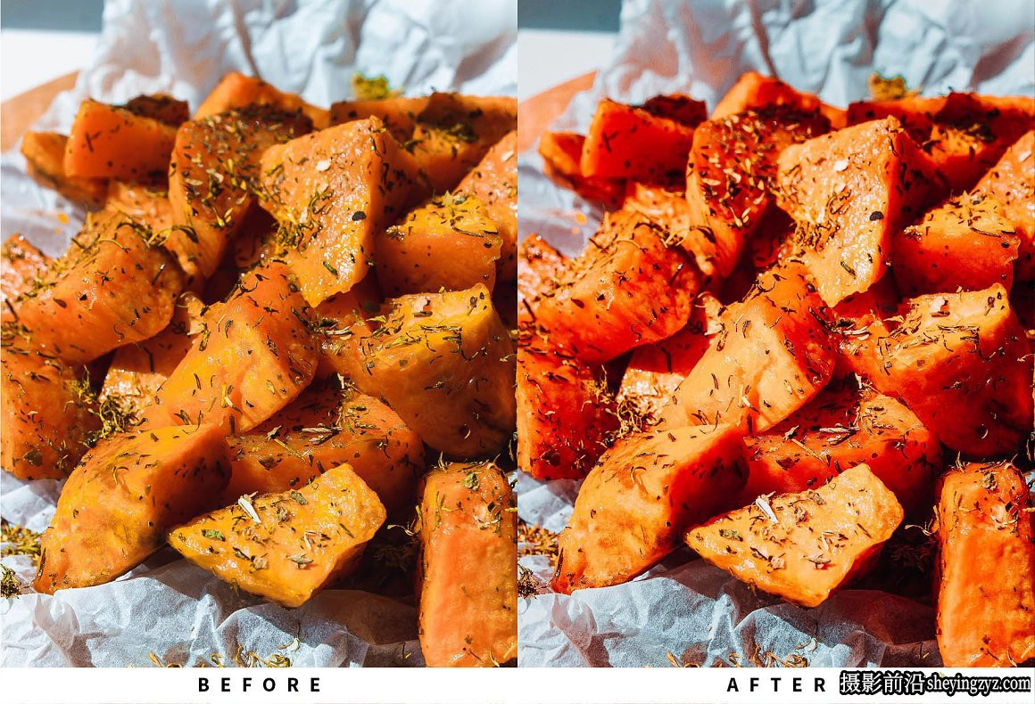 美食食物摄影后期调色Lightroom预设 10 Food Lightroom Presets