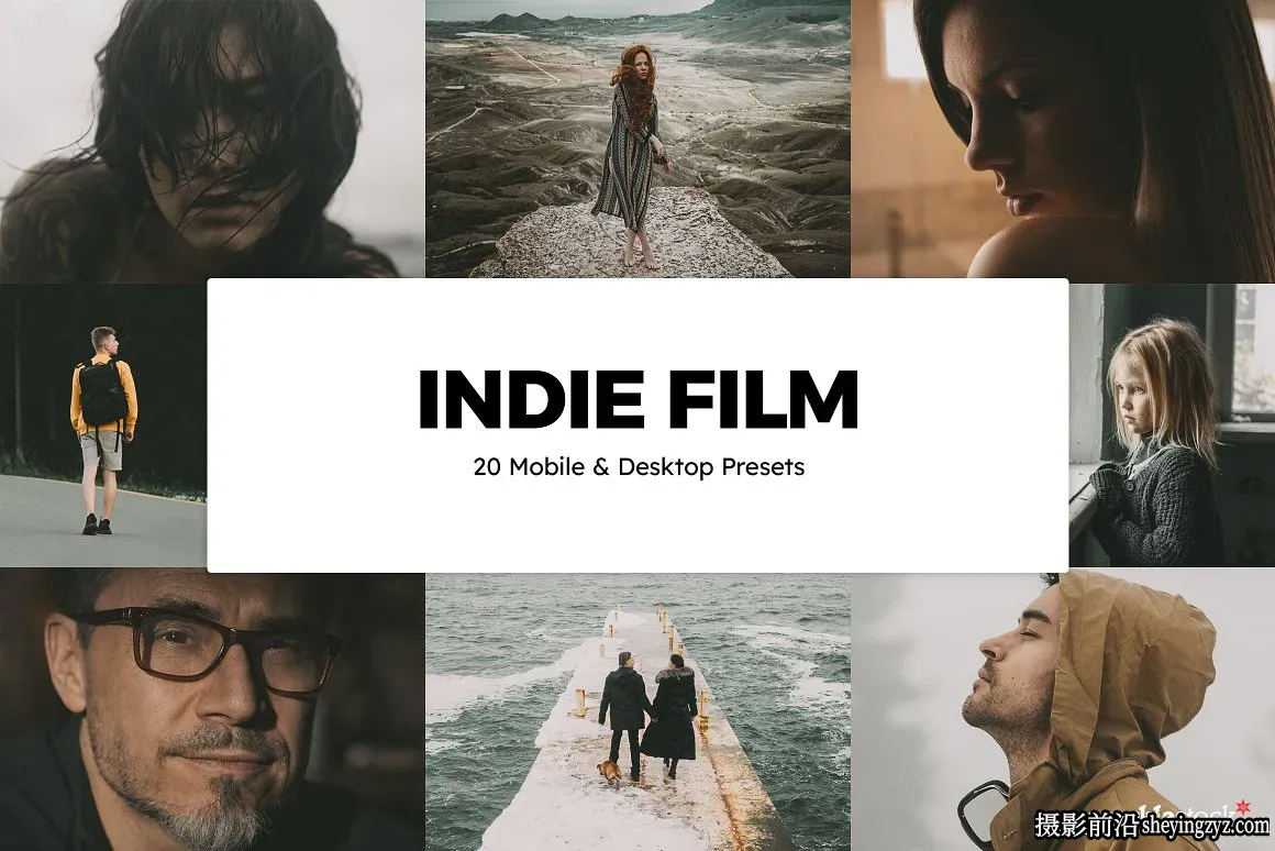 情绪电影胶片LR预设LUT预设 Indie Film Lightroom Presets LUTs