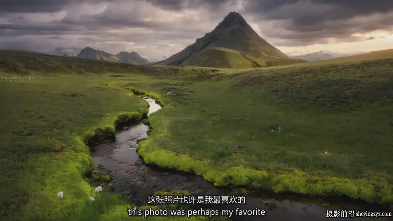 摄影师Sean Bagshaw冰岛高地风光后期修图完整工作流程-中英字幕