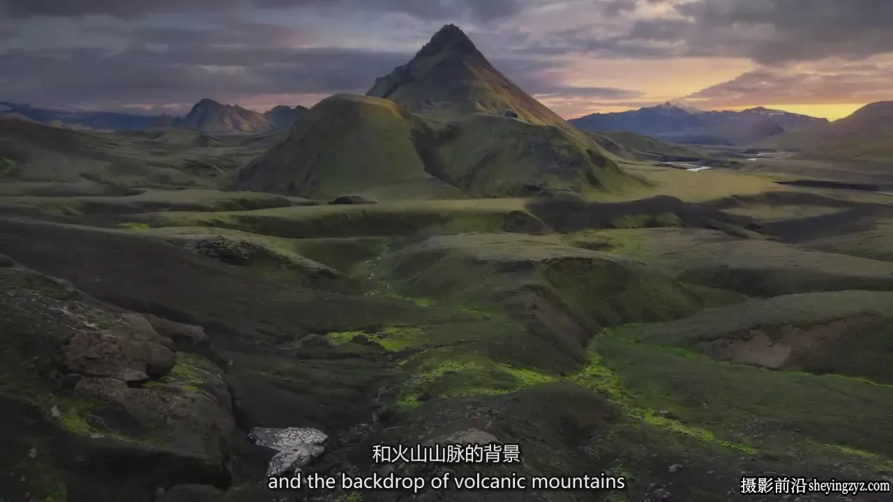 摄影师Sean Bagshaw冰岛高地风光后期修图完整工作流程-中英字幕