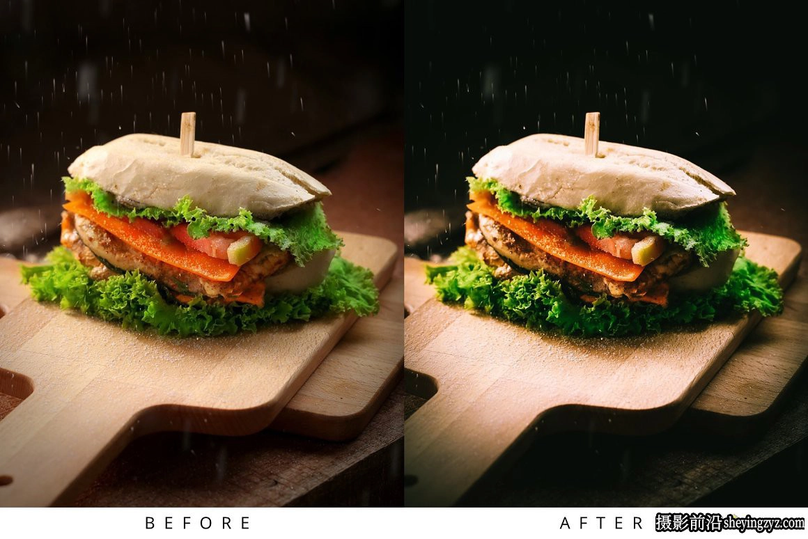专业美食摄影后期调色Lightroom 预设  Food Lightroom Presets