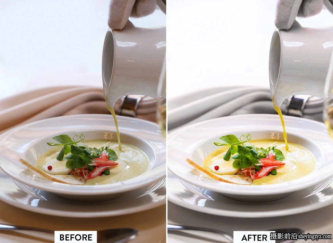 清新通透美食胶片LR预设/手机滤镜 Gourmet Food Lightroom Preset