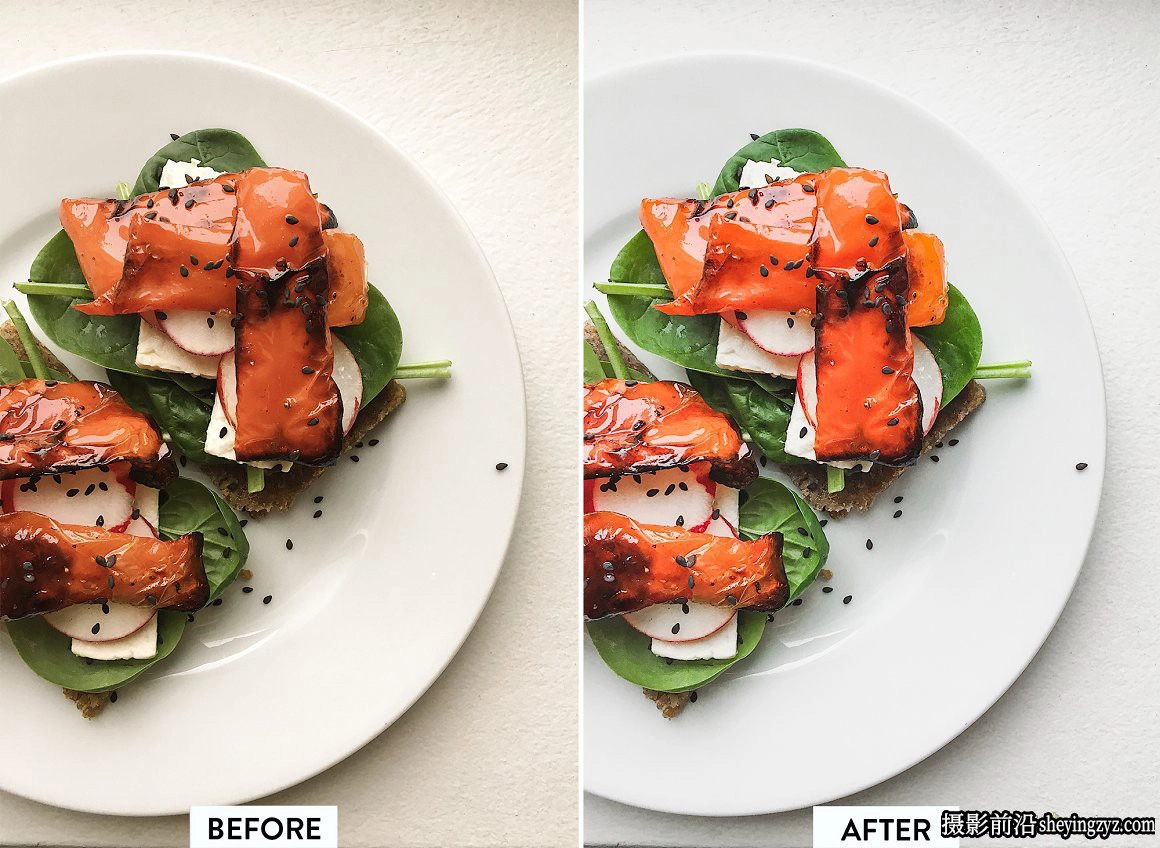 清新通透美食胶片LR预设/手机滤镜 Gourmet Food Lightroom Preset
