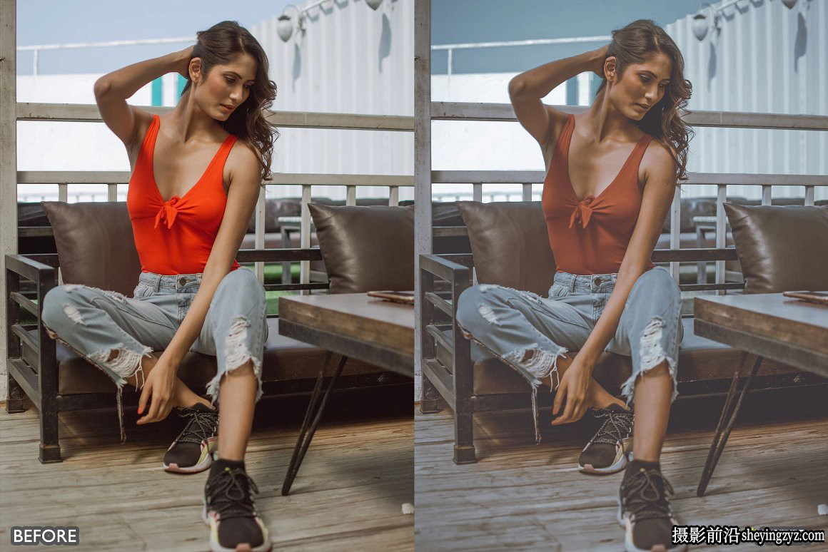 城市电影人像调色LR预设/手机滤镜 Urban Lightroom Presets