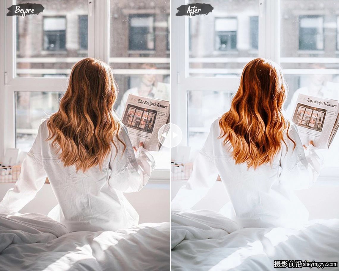免费lr预设-明亮通透人像LR预设 Light and Airy Lightroom Presets