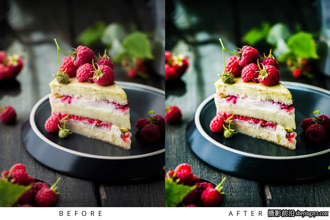 10种清新胶片美食食物后期调色LR预设 Food Lightroom Presets