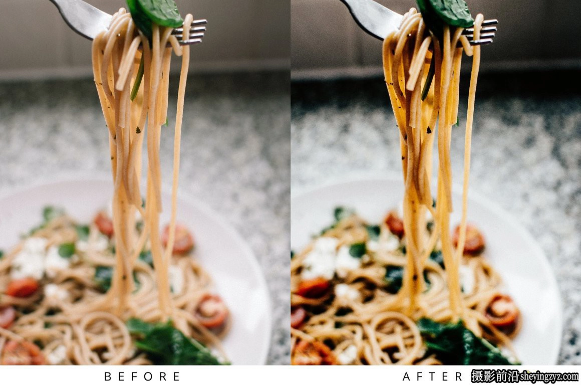 10种清新胶片美食食物后期调色LR预设 Food Lightroom Presets