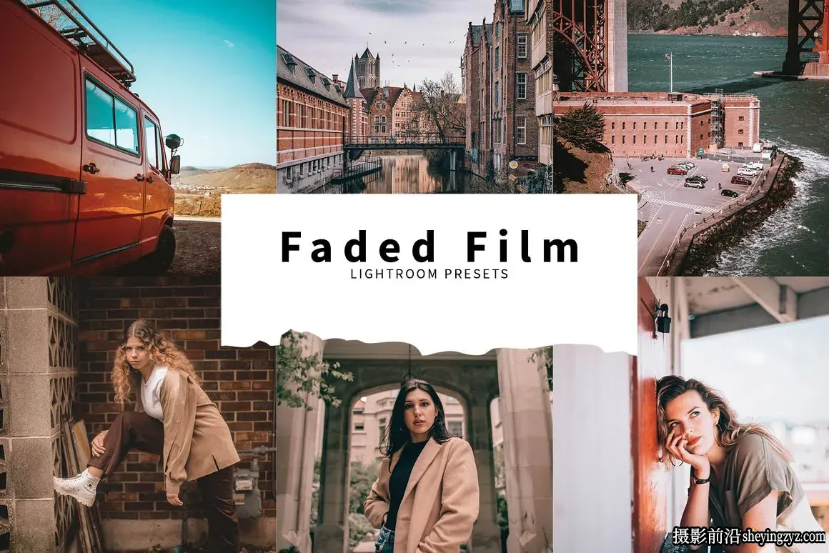 褪色电影胶片旅拍人像LR预设 Faded Film Lightroom Presets
