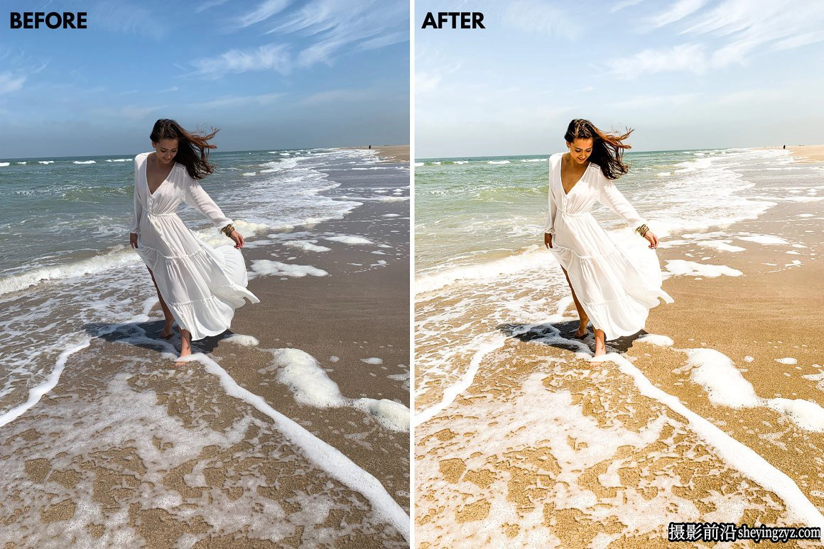 旅拍干净通透胶片调色LR预设 Tropical Vibes Lightroom Presets