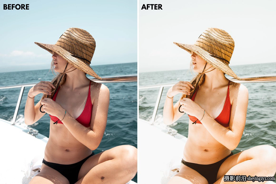 旅拍干净通透胶片调色LR预设 Tropical Vibes Lightroom Presets