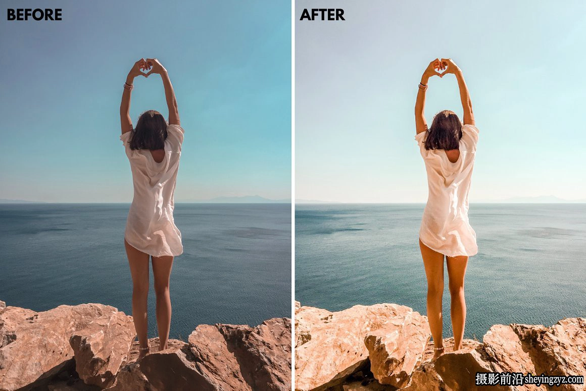 旅拍干净通透胶片调色LR预设 Tropical Vibes Lightroom Presets