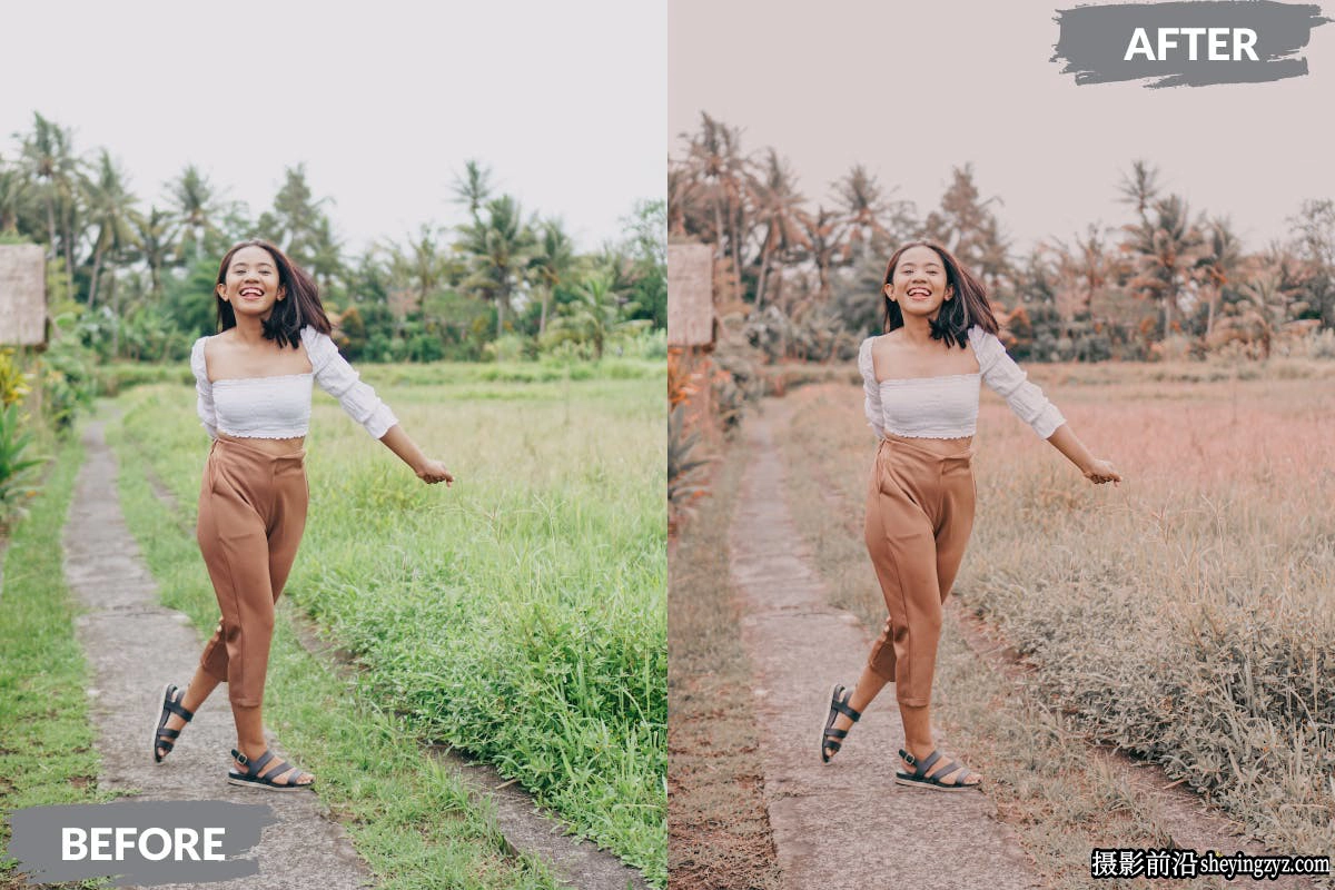 莫兰迪电影人像调色LR预设手机滤镜Artsyno wesa lightroom presets