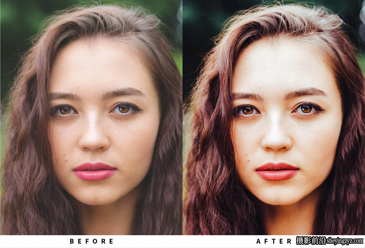 质感明亮通透人像后期调色LR预设 Portrait Lightroom Presets