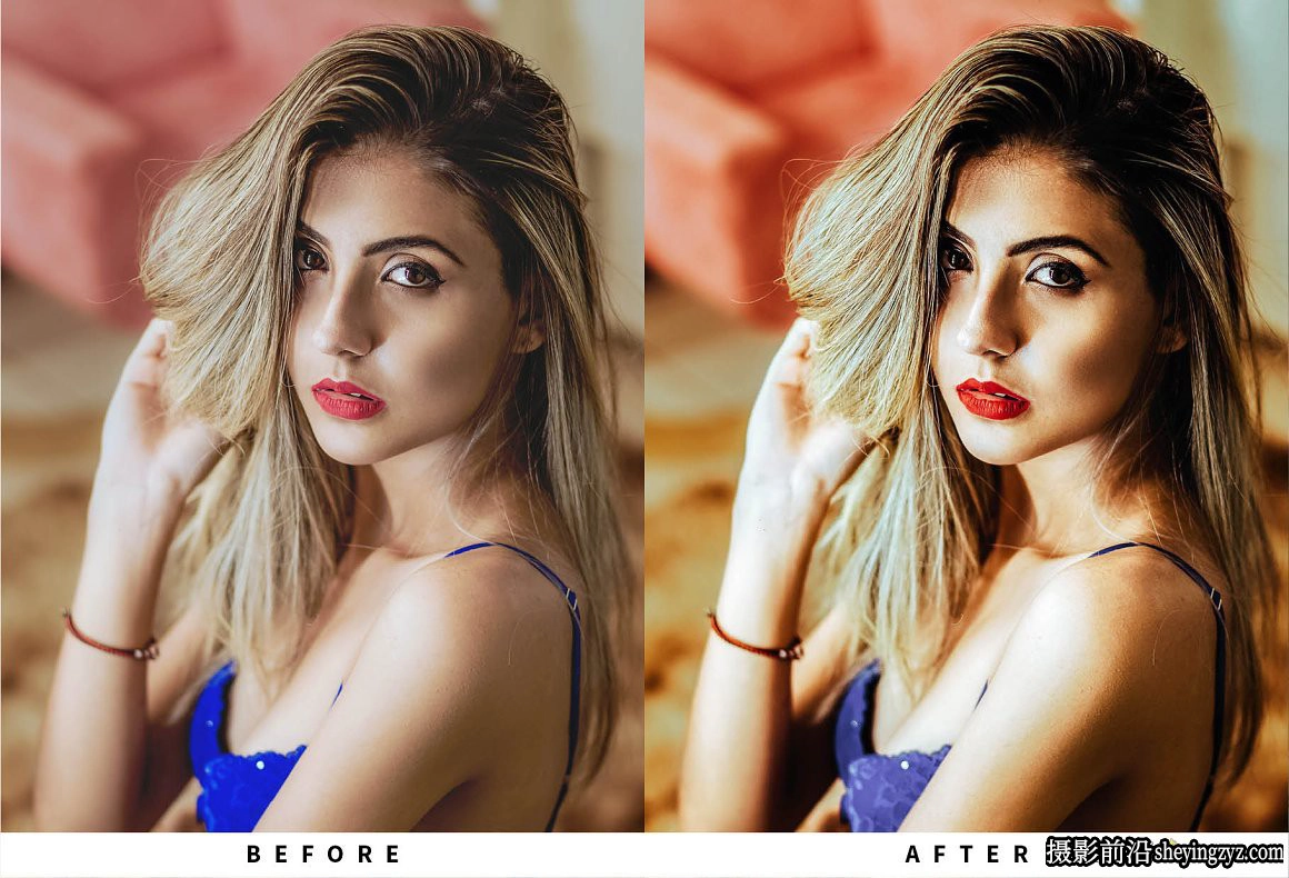 质感明亮通透人像后期调色LR预设 Portrait Lightroom Presets