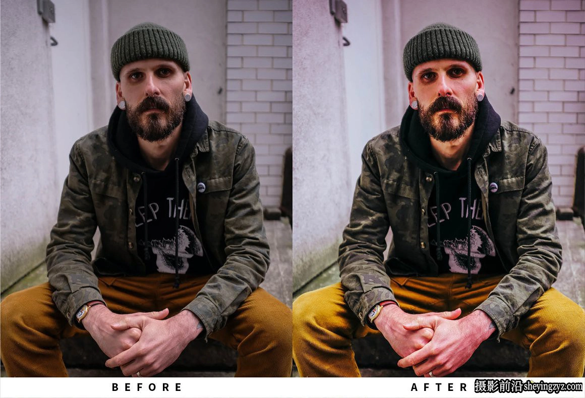 质感明亮通透人像后期调色LR预设 Portrait Lightroom Presets