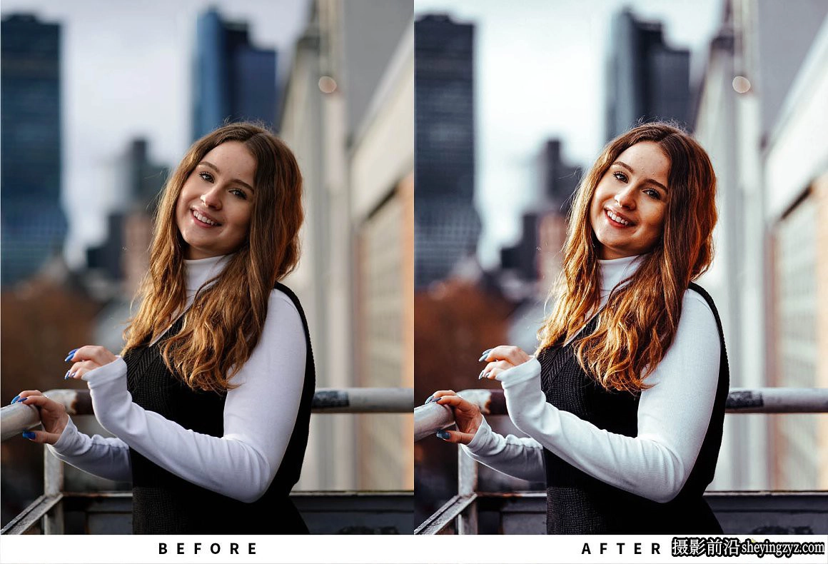 质感明亮通透人像后期调色LR预设 Portrait Lightroom Presets