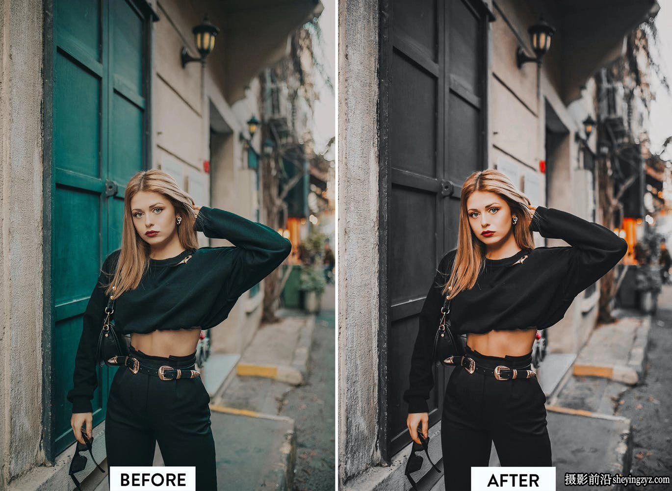黑暗电影情绪人像Lightroom预设 Luxury Black Lightroom Presets