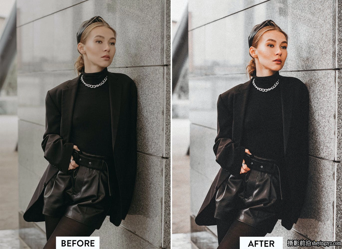 黑暗电影情绪人像Lightroom预设 Luxury Black Lightroom Presets