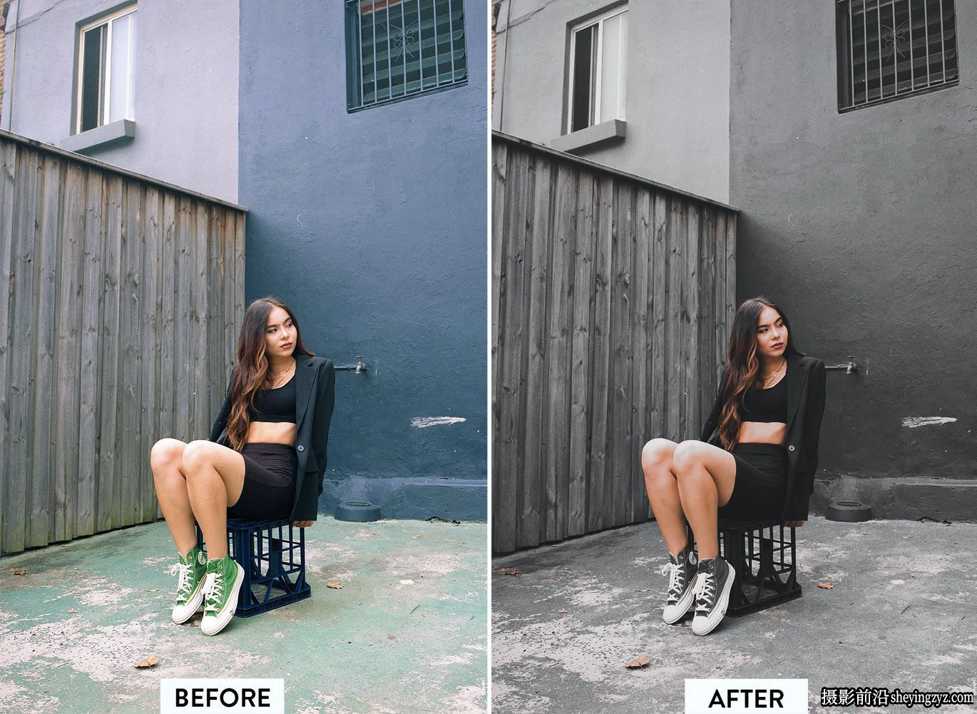 黑暗电影情绪人像Lightroom预设 Luxury Black Lightroom Presets