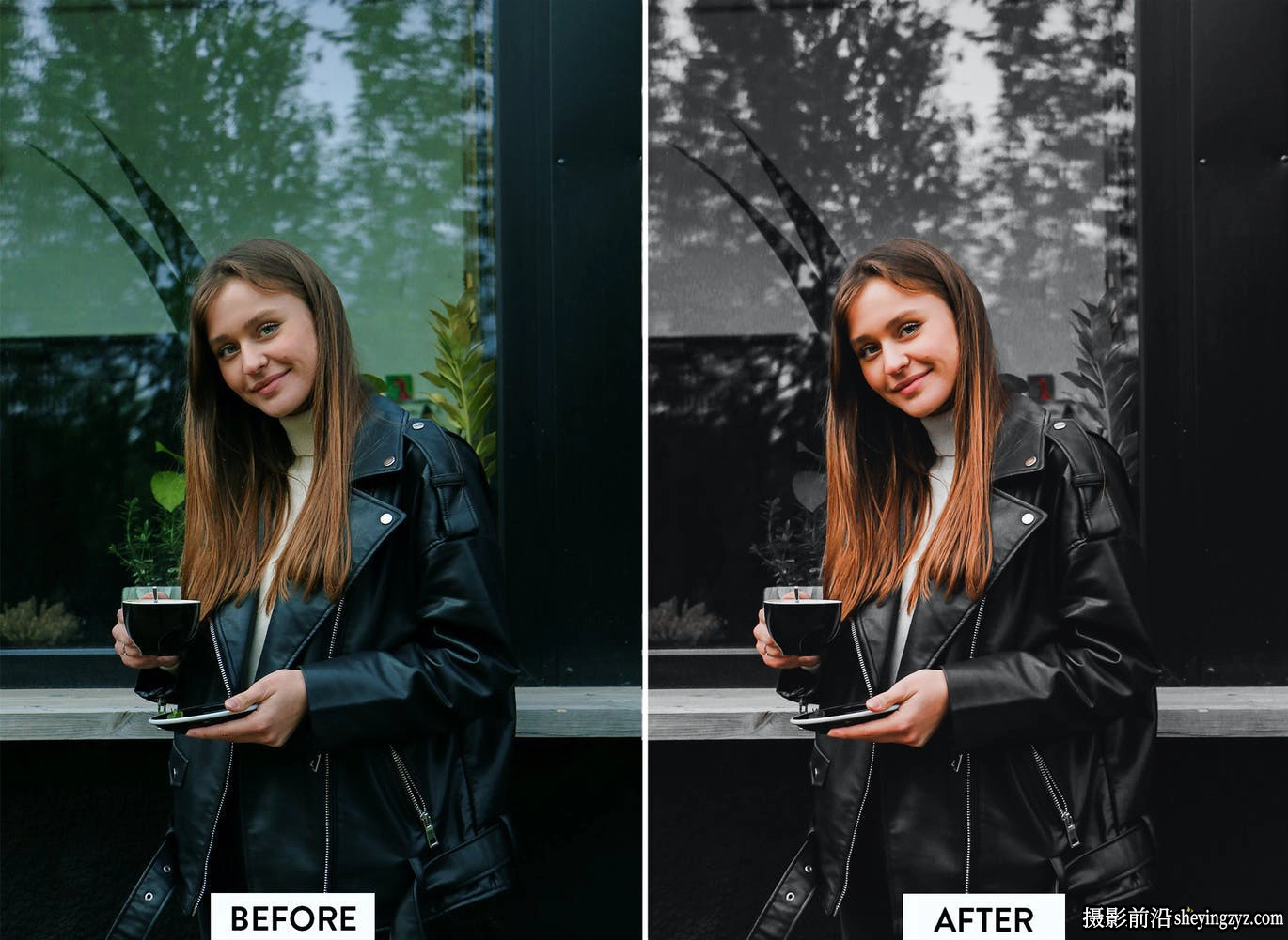 60+黑暗情绪人像LR预设手机调色滤镜Black Tones Lightroom Presets