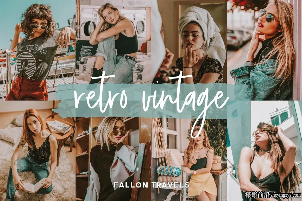 复古电影胶片人像调色LR预设手机滤镜 Retro Lightroom Presets