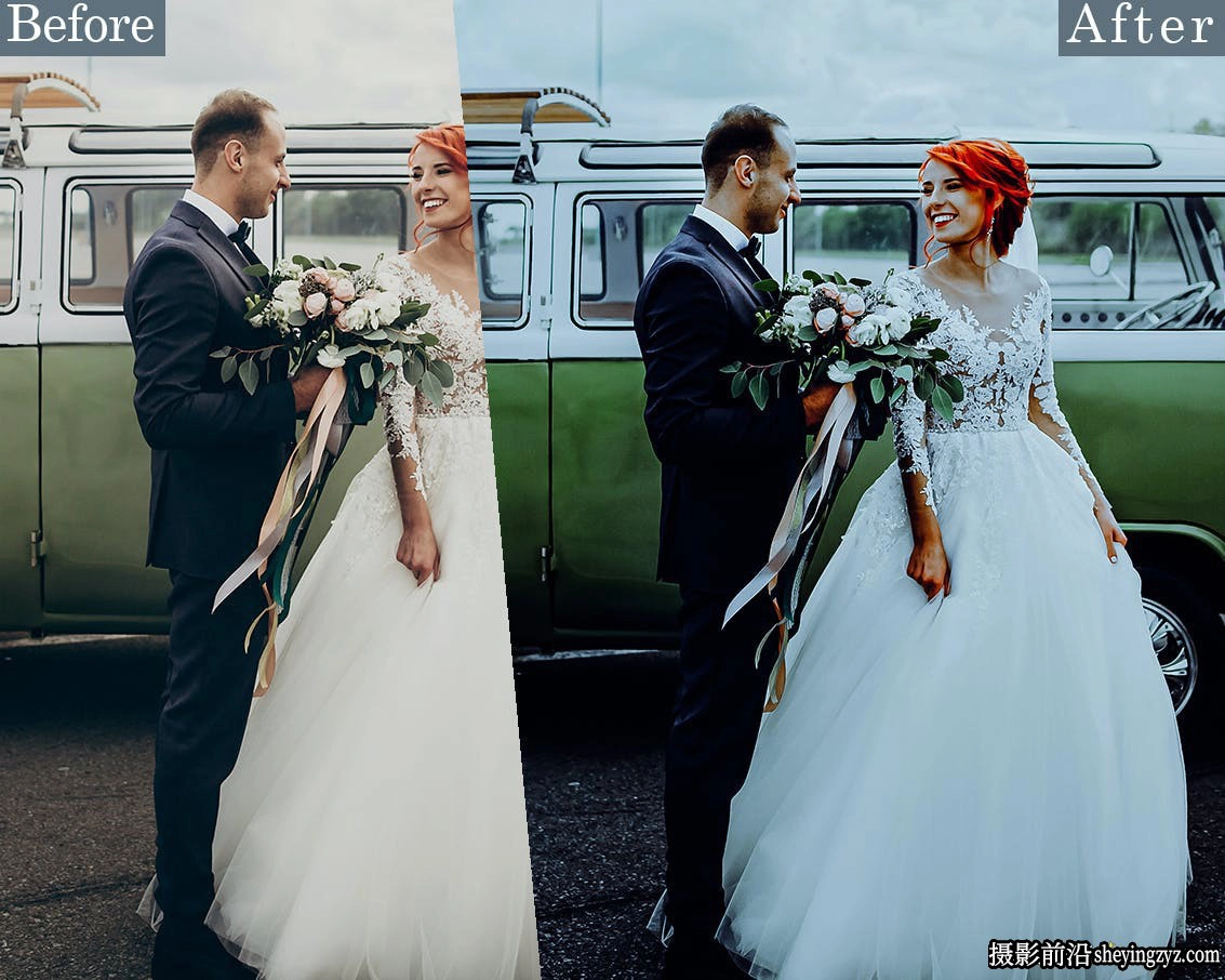 高端电影婚礼LR预设/手机调色滤镜 Wedding Lightroom Presets