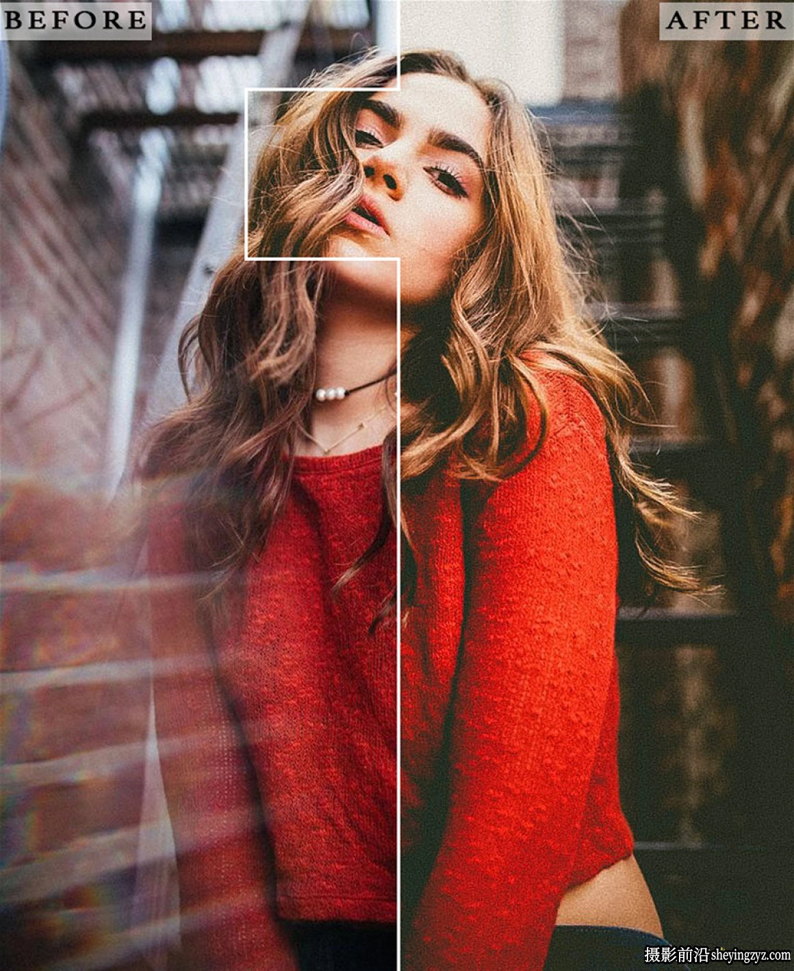 摄影师Adam情绪人像电影胶片调色LR预设 Moody Lightroom Presets