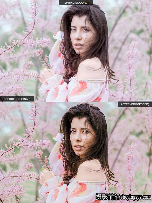 春季哑光情绪人像调色LR预设 Spring Mood Lightroom Presets
