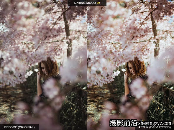 春季哑光情绪人像调色LR预设 Spring Mood Lightroom Presets