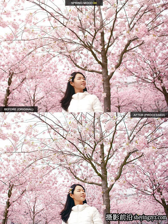 春季哑光情绪人像调色LR预设 Spring Mood Lightroom Presets