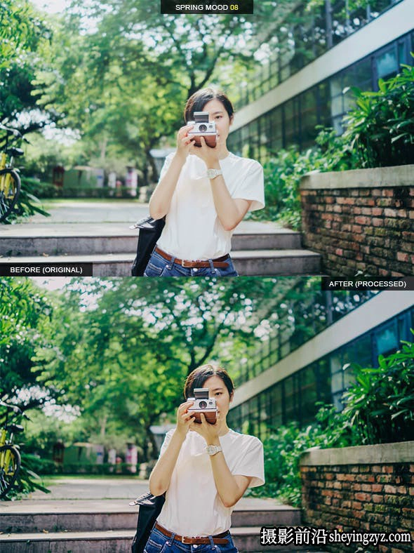 春季哑光情绪人像调色LR预设 Spring Mood Lightroom Presets