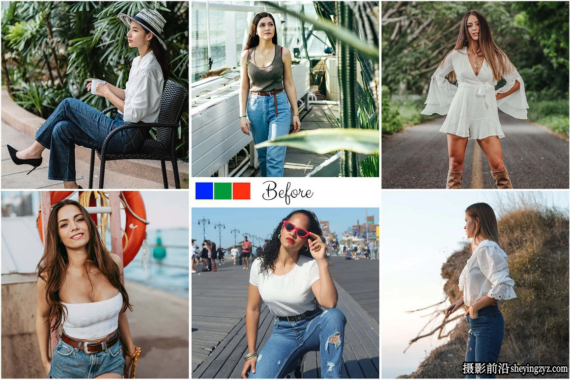 复古中性米人像调色LR预设/手机滤镜 Lightroom Presets Beige
