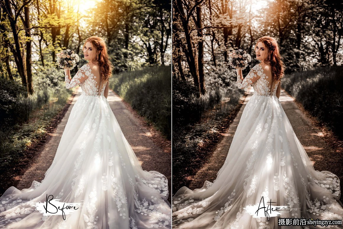 旅拍婚礼情绪复古人像调色LR预设 Inky Moody Lightroom Presets