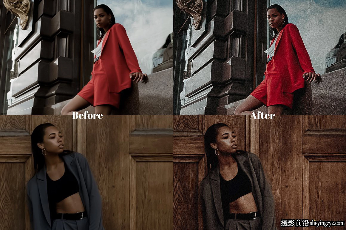 复古街拍电影人像后期调色LR手机滤镜 Vintage Lightroom Presets