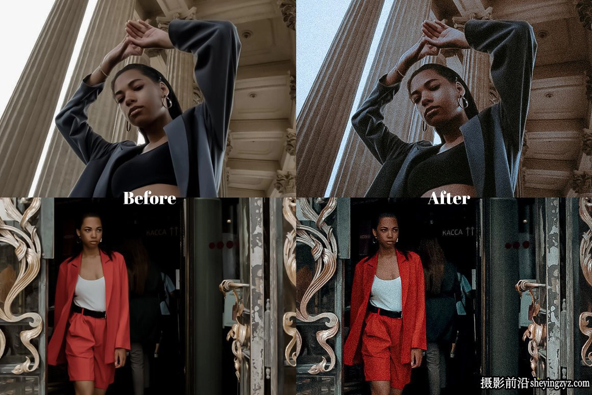 复古街拍电影人像后期调色LR手机滤镜 Vintage Lightroom Presets