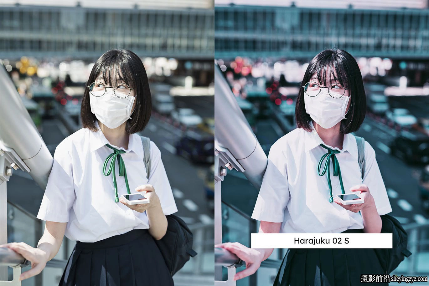 东京旅拍未来感城市街拍风LR预设/LUT预设 ShiBuYa Presets